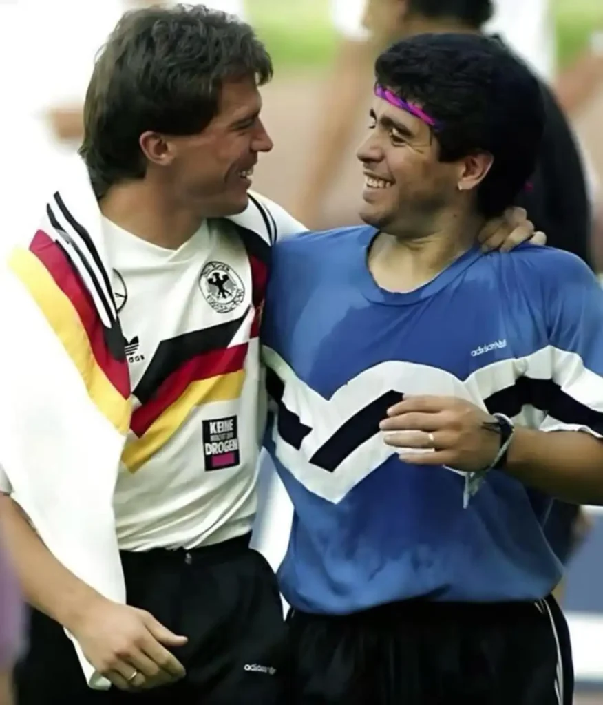 Lothar Matthaus legendary CDM in 90's final