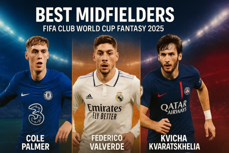 FIFA Club World Cup Fantasy 2025 Best Midfielders