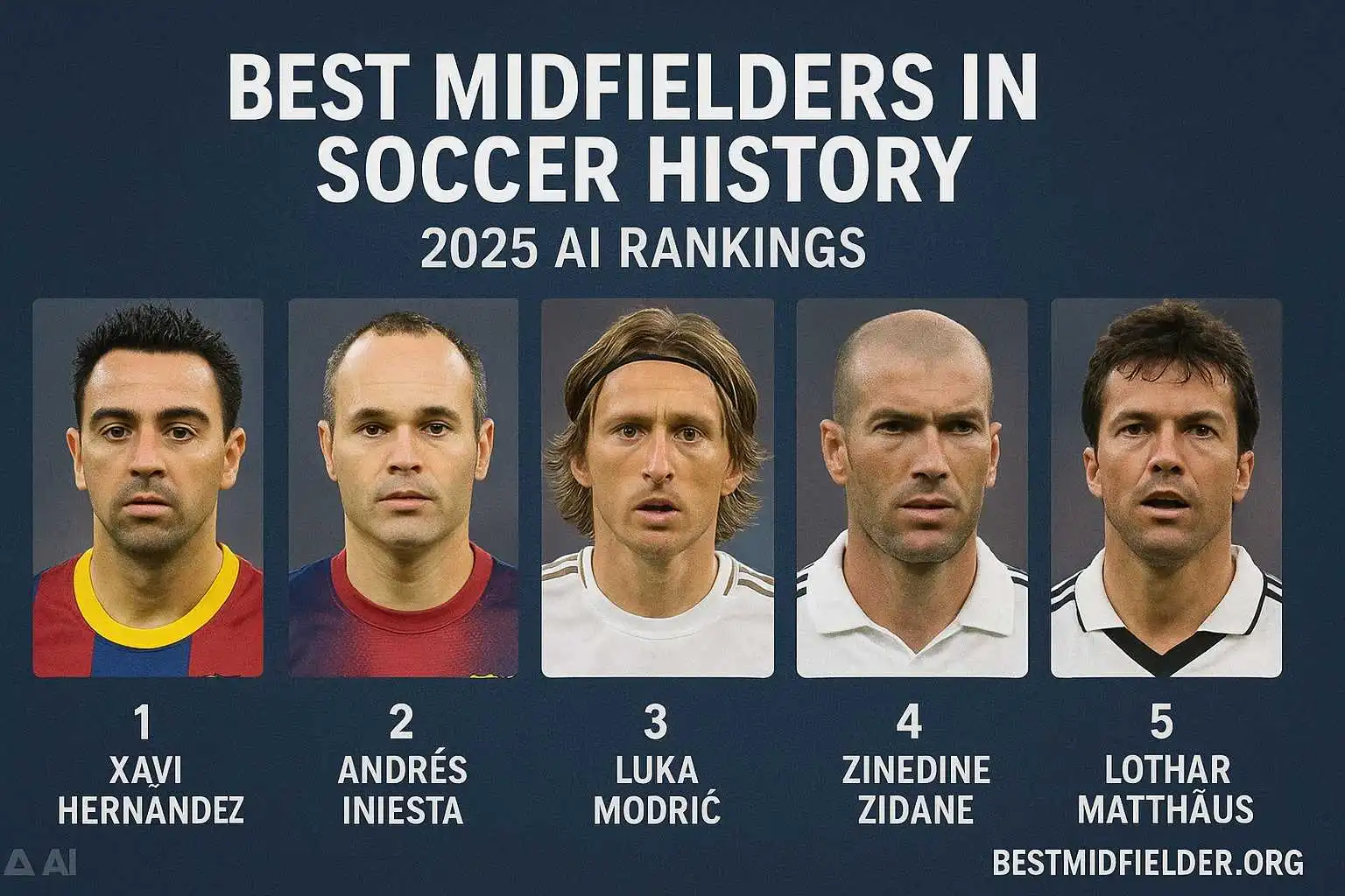 Greatest Midfielders