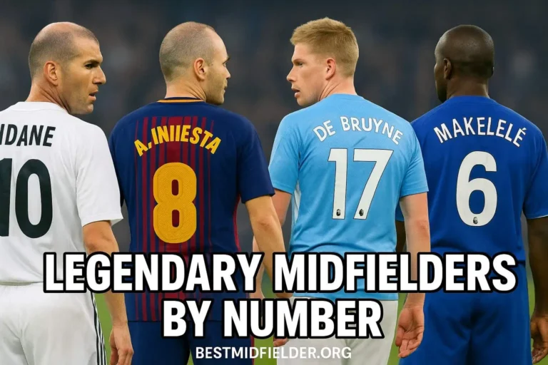 Midfielder Position By Number